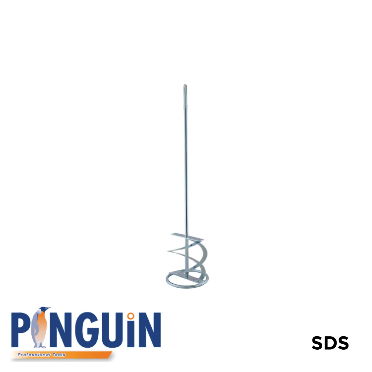 Tige malaxeur - MM 4, Raccordement SDS-Plus - 80 x 500 mm - PINGUIN