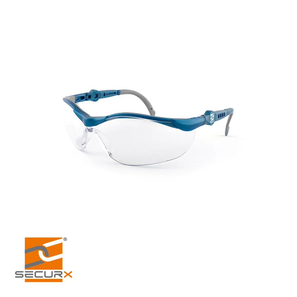 Lunettes de sécurité - POLARIS CLEAR, PC+, AS, AF, UV, vrac - SECURX