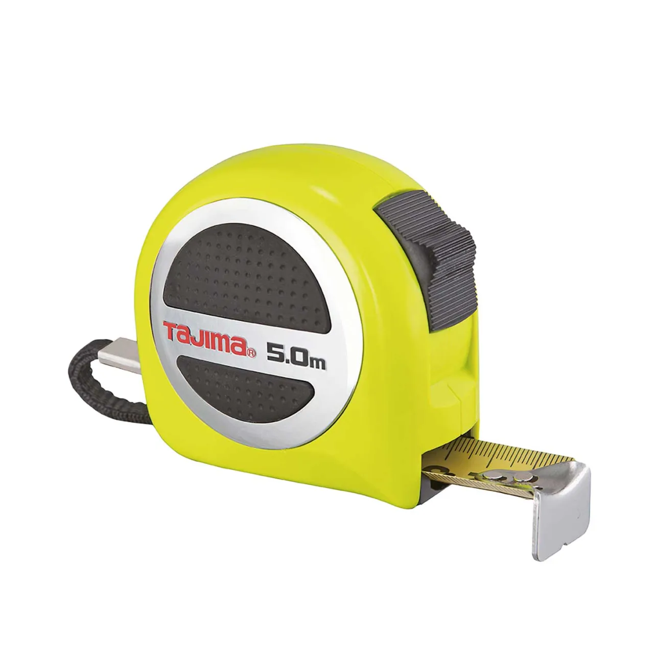 TAJIMA Mètre ruban - W-THICK LOCK, GASP25-50EB-EUR, résistant à l'eau - 5 m x 25 mm
