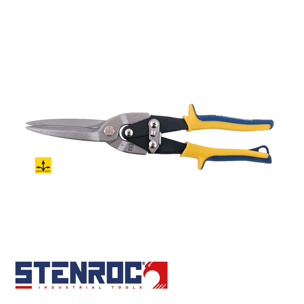 STENROC Cisaille universelle - bras démultipliés, becs extra long, droit - 250 mm