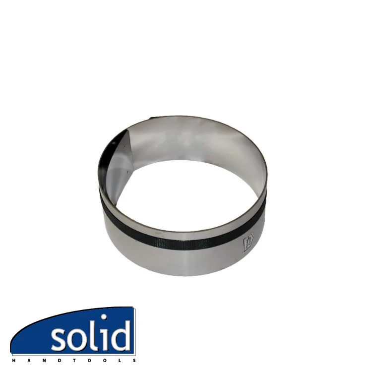 Règle de colleur - inox - 6 x 200 cm - SOLID