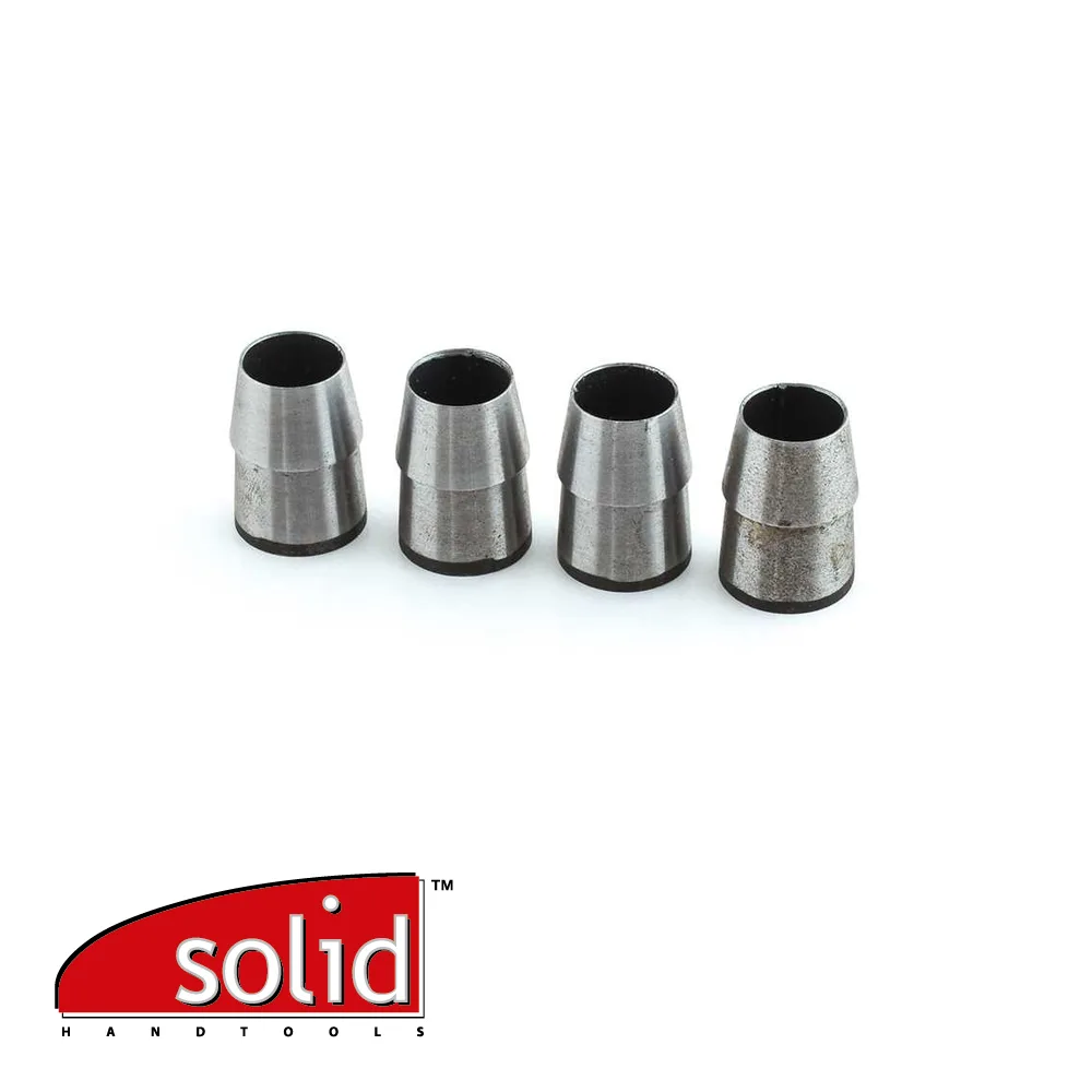 Cales - forme trompette, pour montage des manches - set de 4 - Ø 18 mm - SOLID