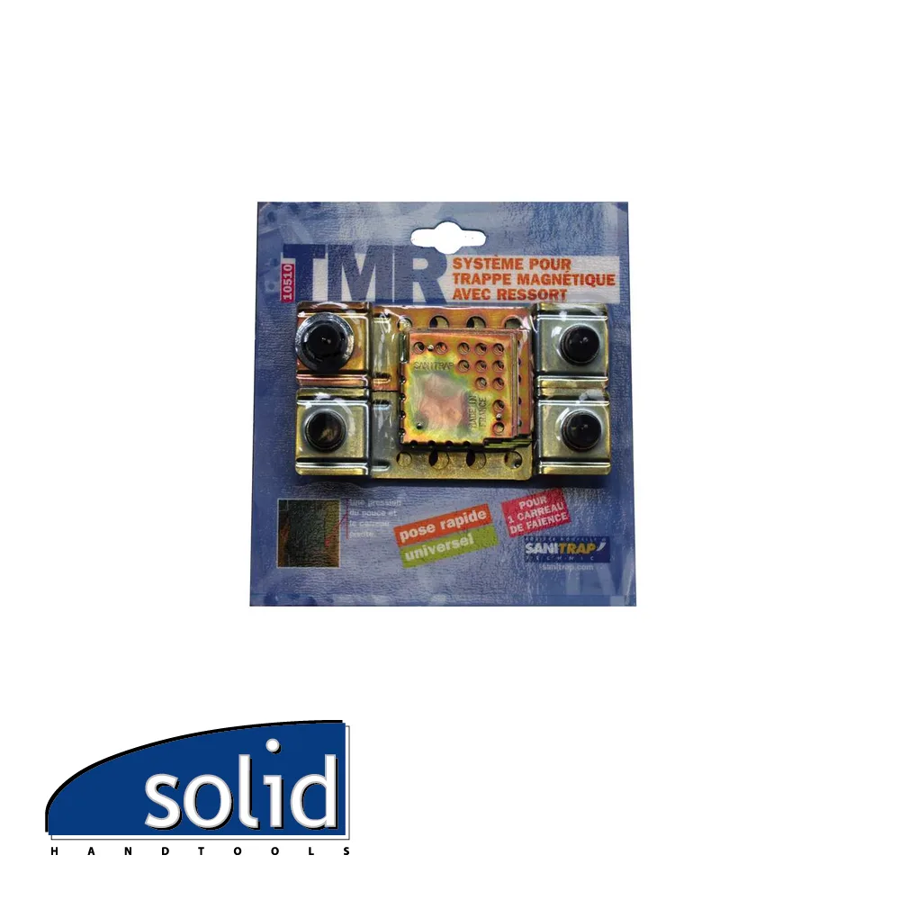 Trappes magnétiques - avec ressort, prix par 4 st. - SOLID