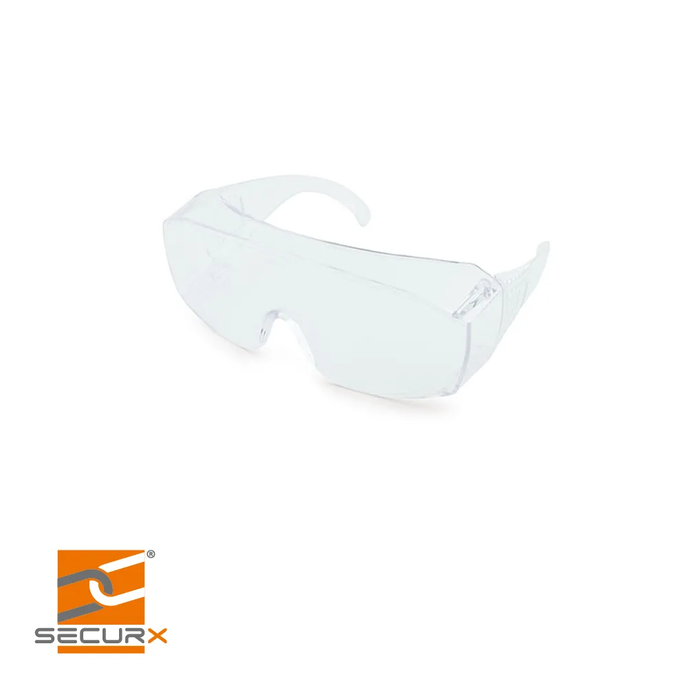 Surlunettes de sécurité - MIRA CLEAR, PC+, UV - SECURX