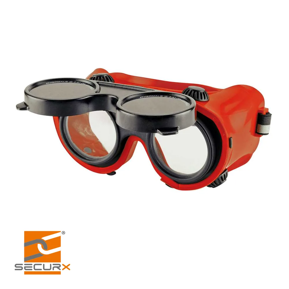 Lunettes masque de soudage - EPSILON, DIN 5 ,GL+PC, AS, UV, WE - SECURX
