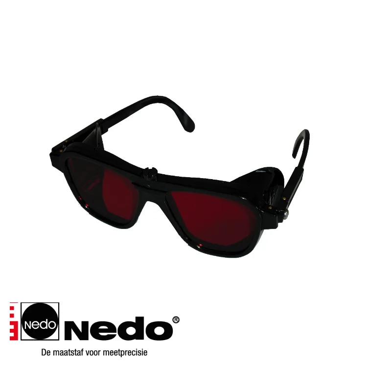Lunettes pour laser - rouge - NEDO