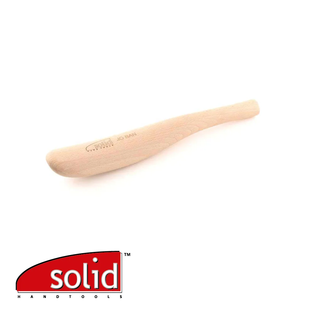 Batte de couvreur - bois, forme banane - 300 gr - SOLID