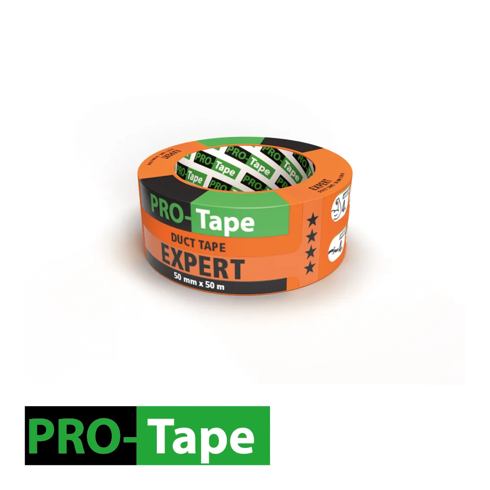 Duct Tape - EXPERT, orange - 50 mm x 50 m - PRO-TAPE (EX ST 4471890)
