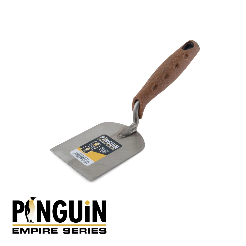 Spatule de plâtrier - inox soudé, poignée liège - 80 mm - PINGUIN EMPIRE