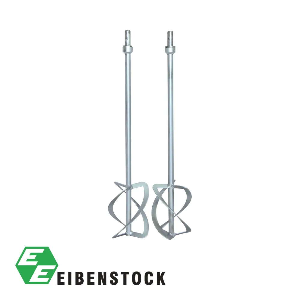 EIBENSTOCK Tige malaxeur - Z 230, pour matériaux collants et coulants, M18, par paire - 230x650 mm