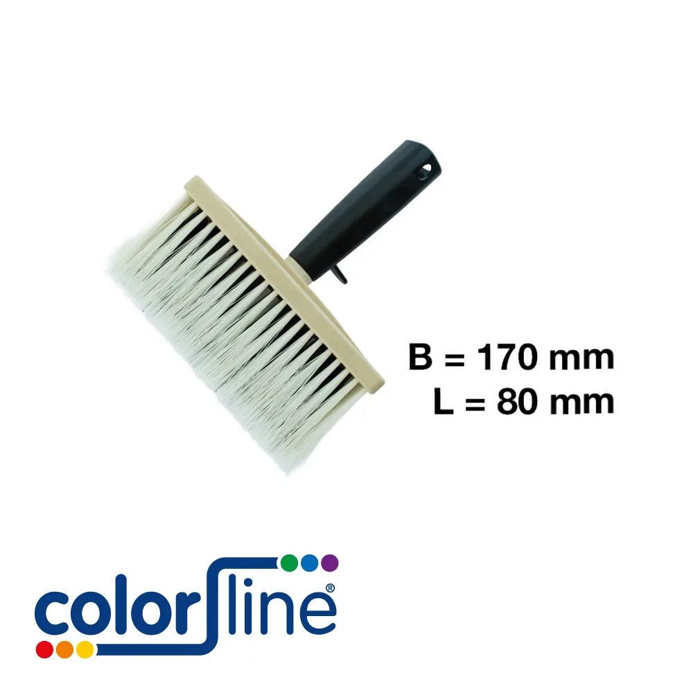 Brosse à encoller - PRO, synthétique fleuré - 170 mm - COLOR LINE