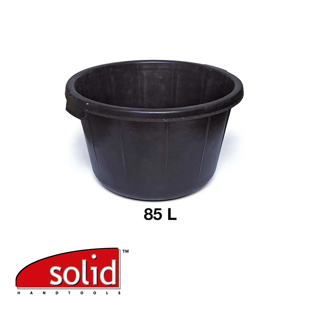 Cuvelle - caoutchouc, vulcanisé - 85 L - SOLID