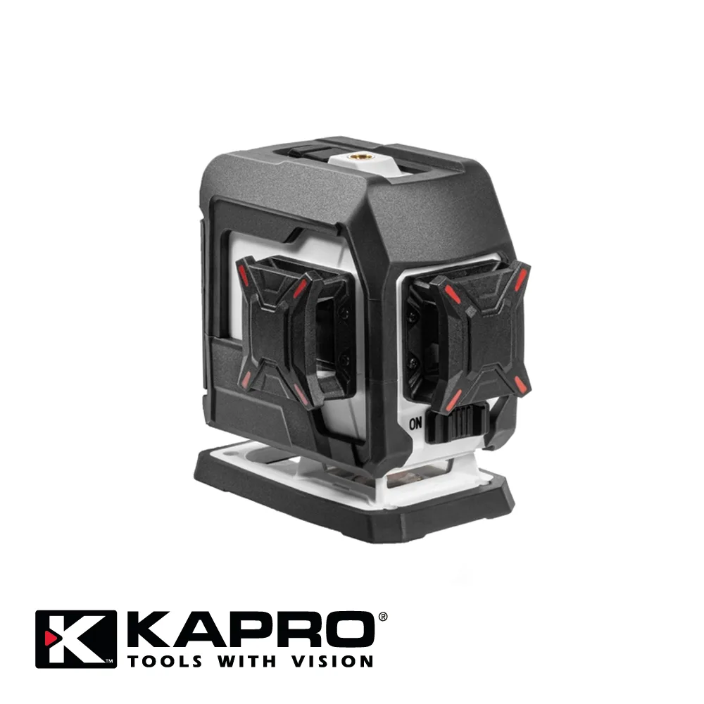 Laser croix - NUCLEO, 3D, 360°, vert, 1H & 2V, rechargeable - KAPRO