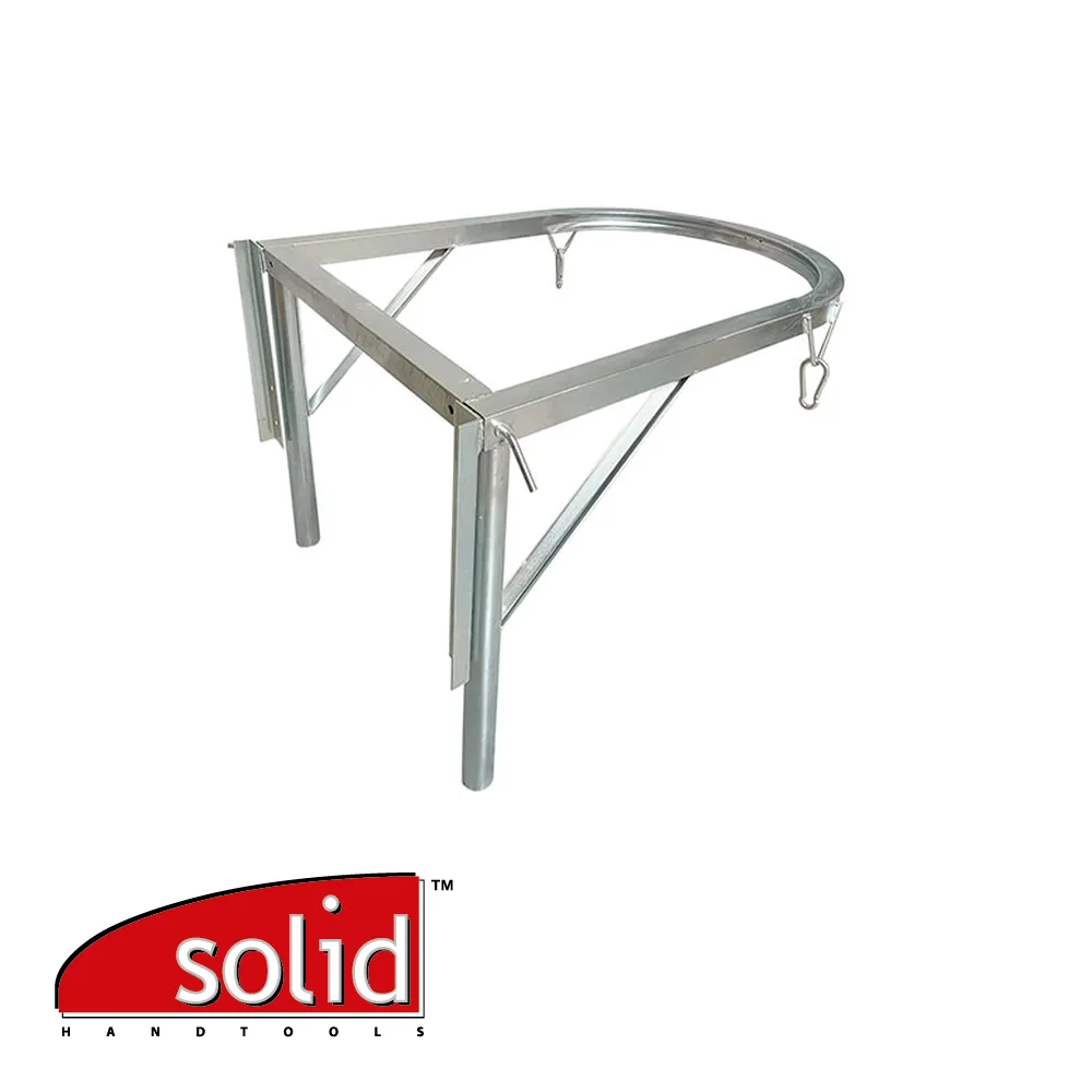 Support - pour goulottes à gravats, acier galvanisé - SOLID