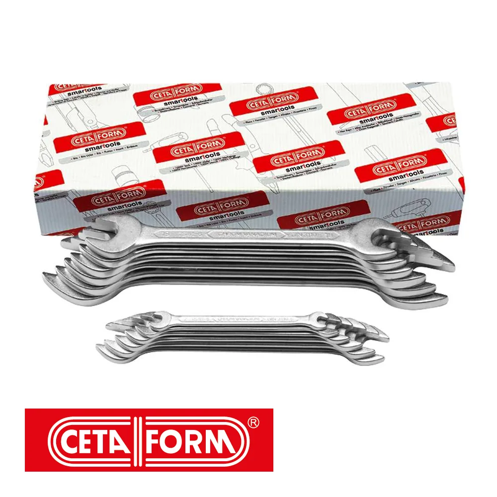 Jeu de clés plattes - 31CrV3, 12 pièces - 6-32 mm - CETAFORM