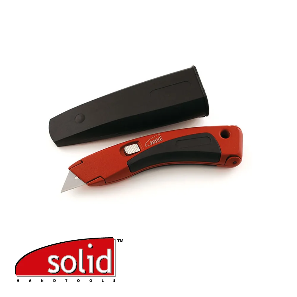 Couteau universel - BIKO, lame fixe, fourreau PVC - 60 x 0,65 mm - SOLID