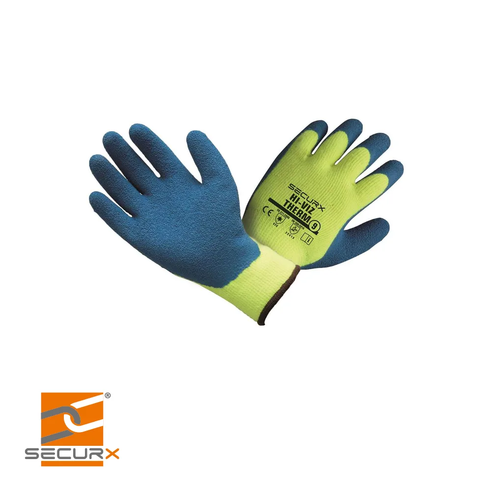 Gants de sécurité - HI-VIZ THERM, 2241X X2X, prix par paire - taille 9 - SECURX