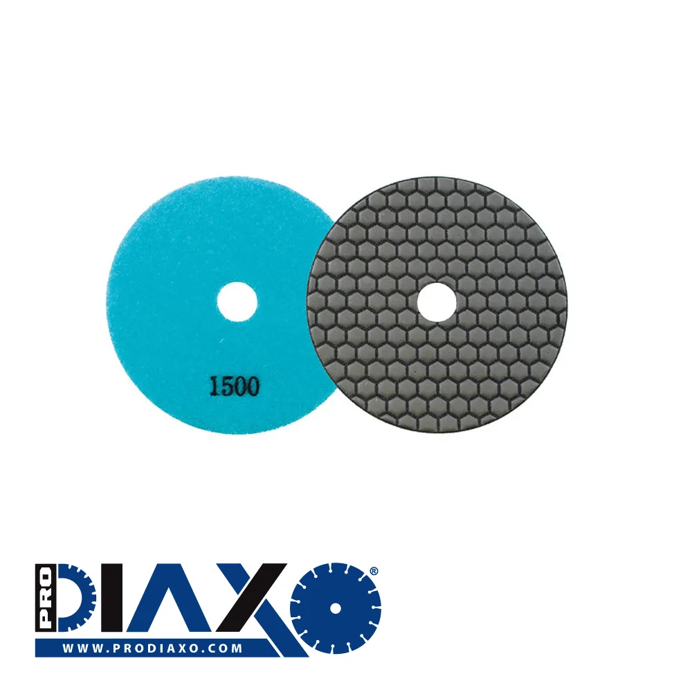 Patin de polissage - DRY, K1500 - Ø 125mm - PRODIAXO