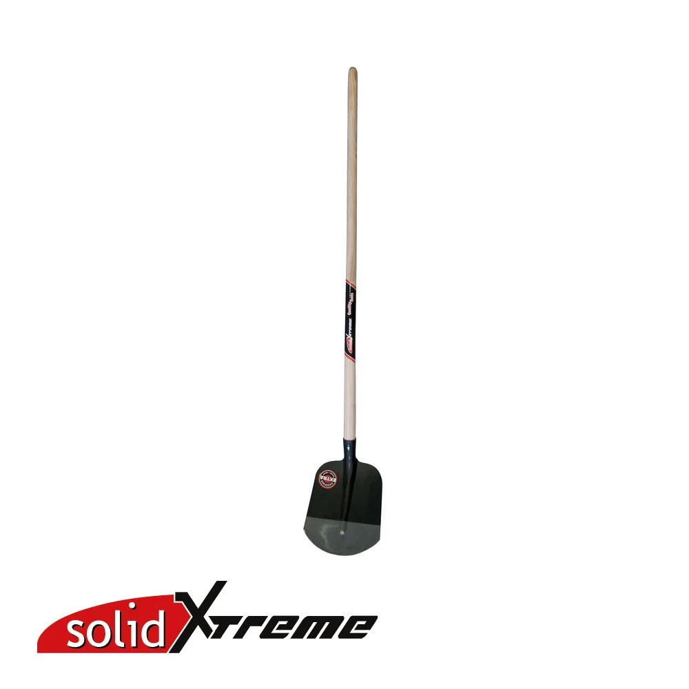 SOLID XTREME Pelle à sable - nr. 2, trempée extra, tranchant poli, 240 mm, manche frêne - 1300 mm