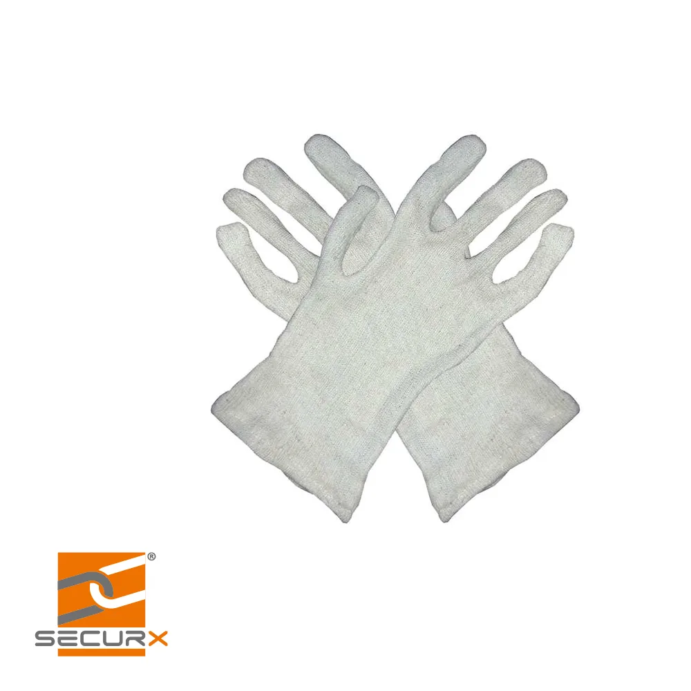 Gants de sécurité - INTERLOCK H250L, coton, prix par paire - taille 10 - SECURX