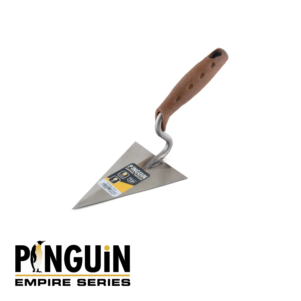 Truelle triangulaire - inox soudé, poignée liège - 140 mm - PINGUIN EMPIRE