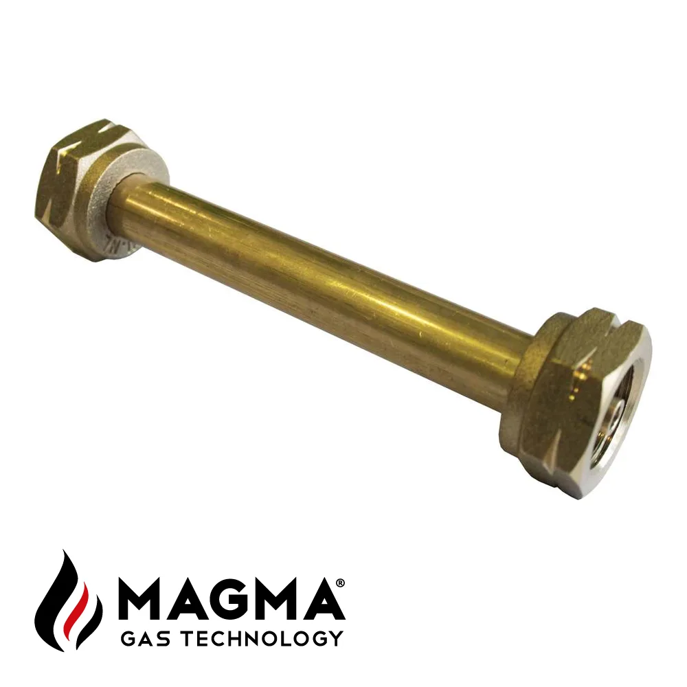 Raccord de transvasement - laiton, Shell - 140 mm - MAGMA