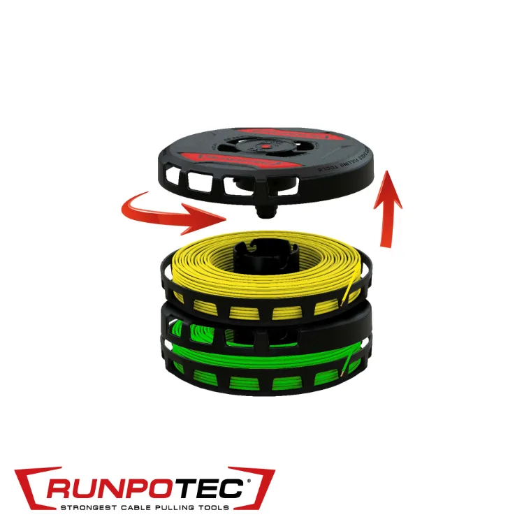 RUNPOTEC Bobine de déroulement et d’enroulement - pour dérouleur de câble CB 260, sans boîte