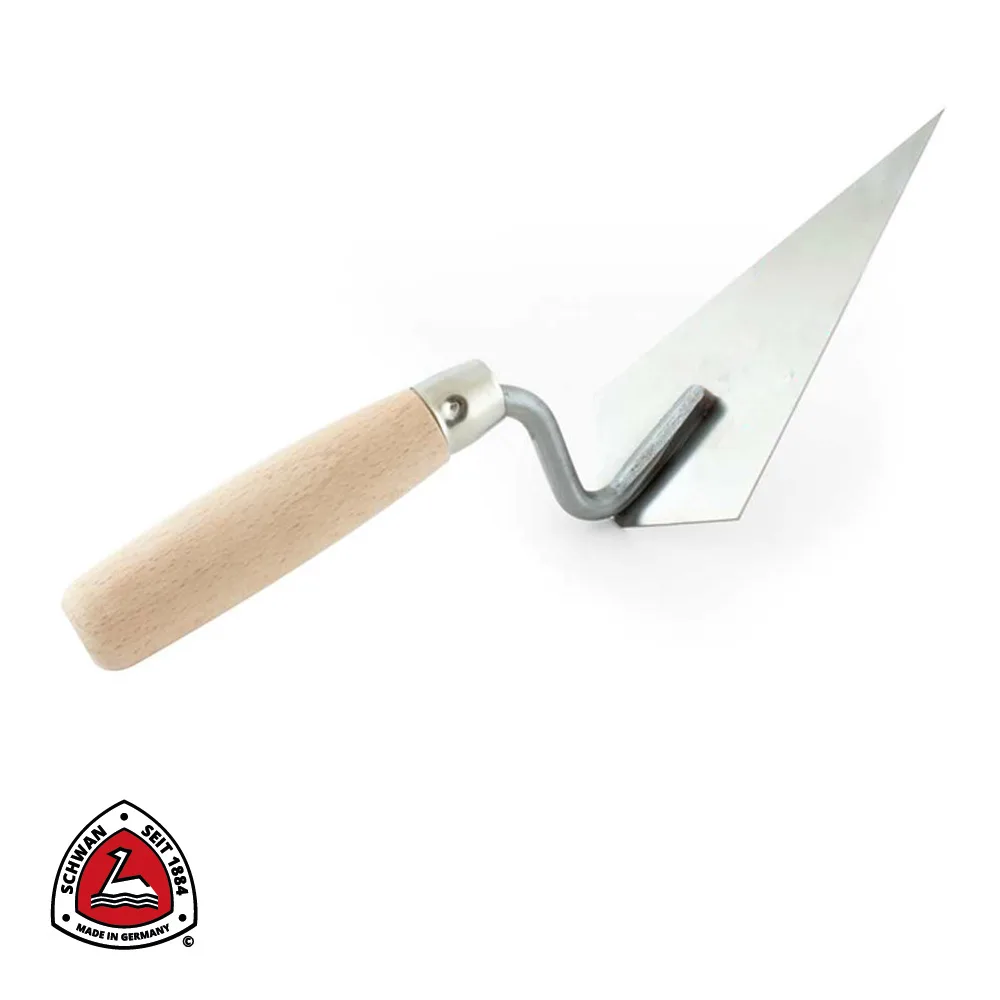 Truelle à polir - inox, modèle Hamburg - 140 x 70 x 1,0 mm - SCHWAN
