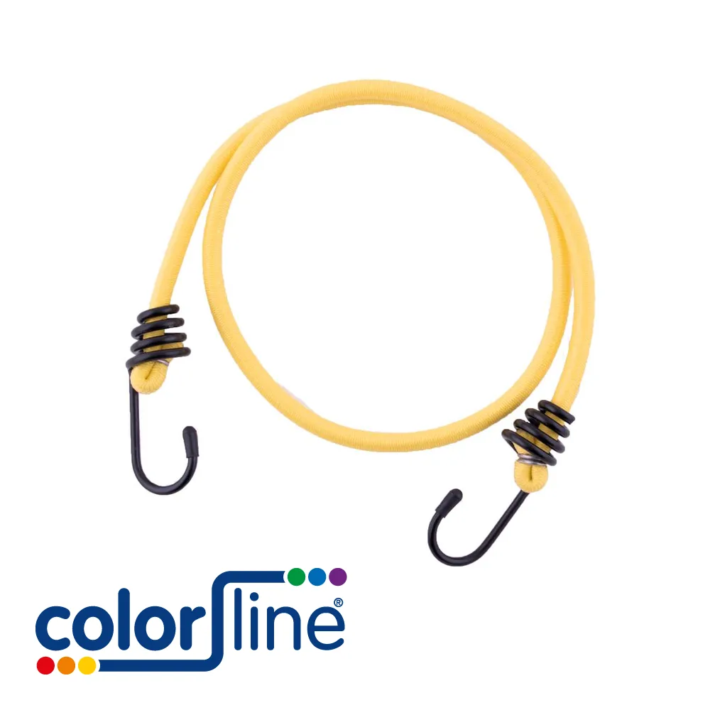 Câble - élastique, 2 crochets, prix par 2 pc. - 0,80 m - COLOR LINE