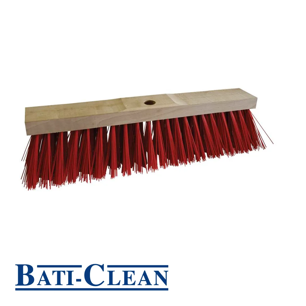 Balai de rue - fibres PVC plats - 600 mm - BATI-CLEAN