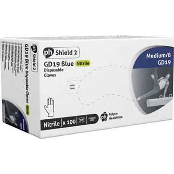 GANT NITRILE NON-POUDRE (boîte de 100 pièces)