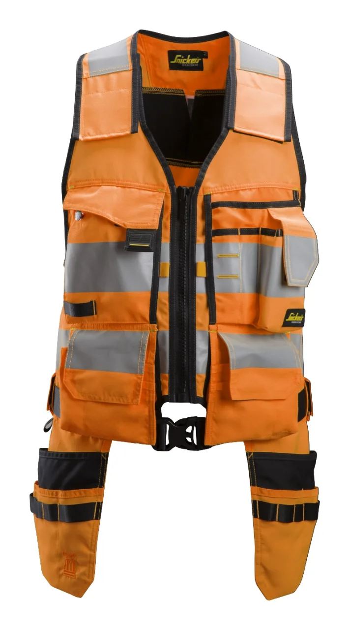 Gilet porte-outils, haute visibilité, Classe 1