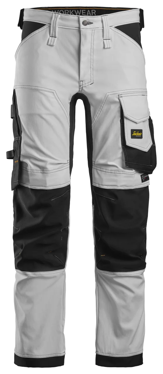 Pantalon en tissu extensible