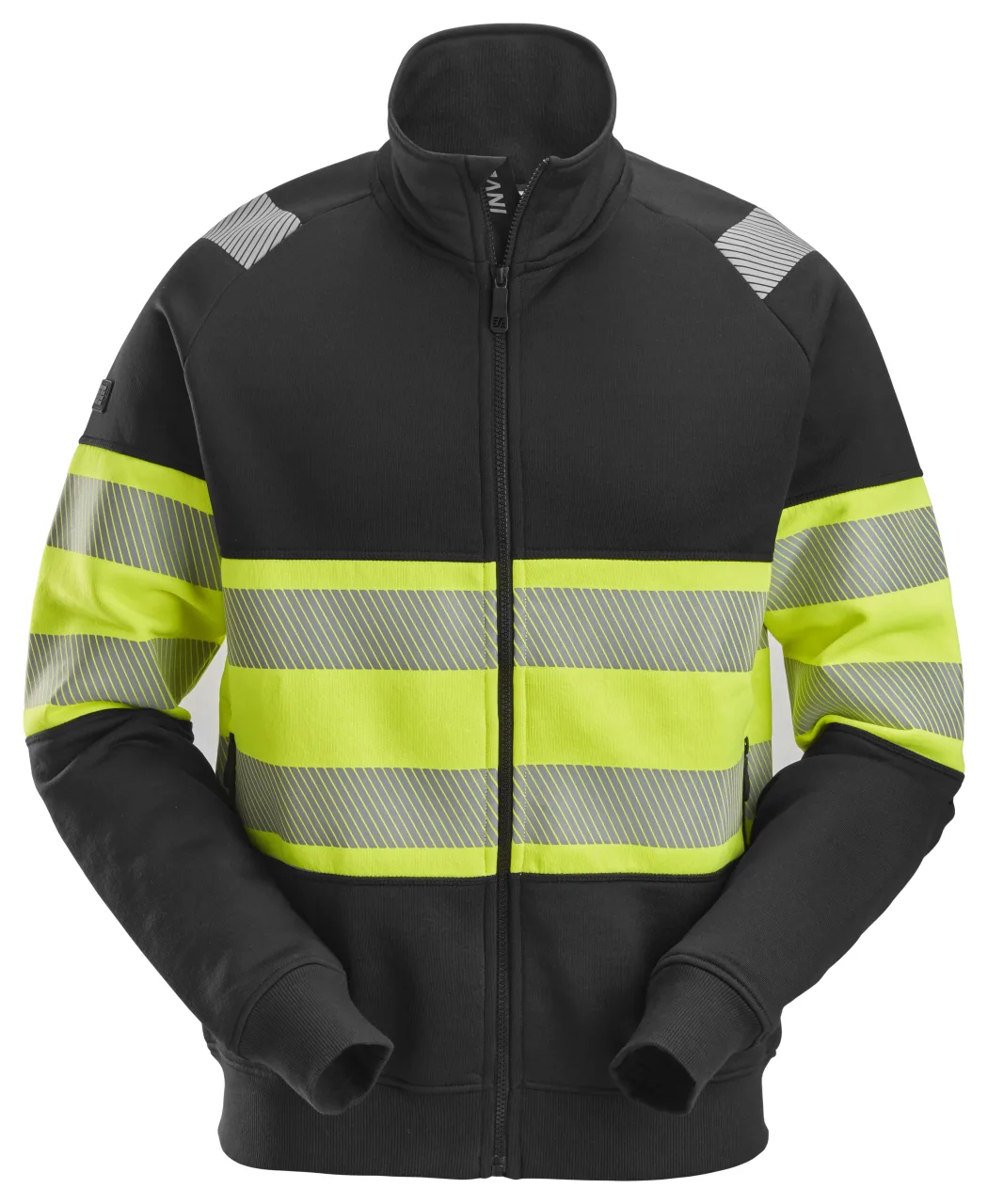Veste haute visibilité à fermeture éclair intégrale, Classe 1