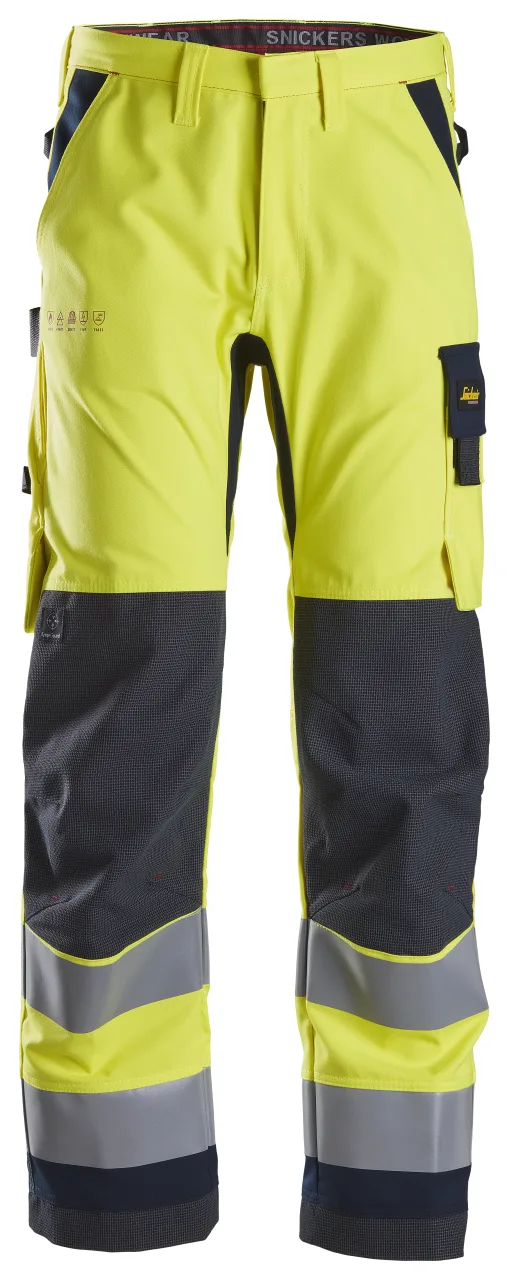 ProtecWork, pantalon de travail, haute visibilité, Classe 2
