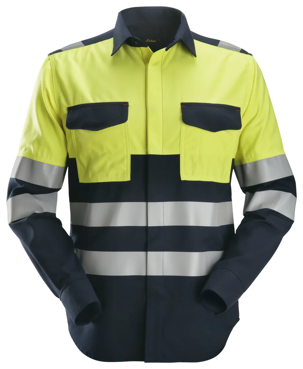 ProtecWork, Chemise de soudeur manches longues haute visibilité, Classe 1