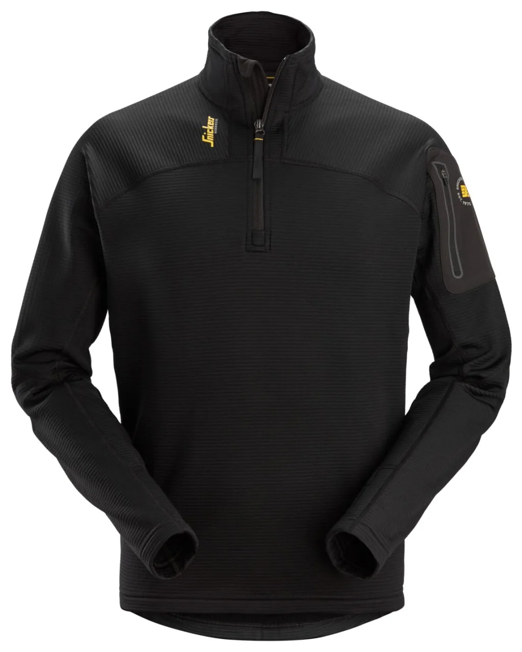 Veste semi-zippée en polaire Thermal Body Mapping